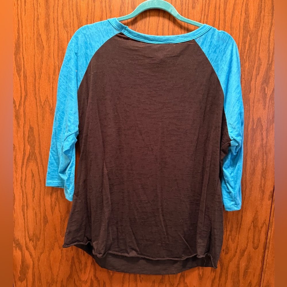 Blue and Black Western Tee - Picture 5 of 6